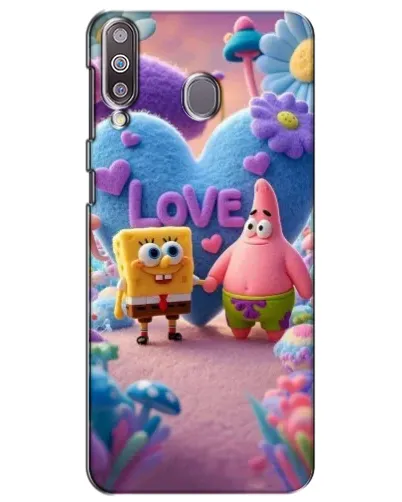 Чехол для Samsung Galaxy M30 (M305) с картинкой «Губка Боб Патрик» Чехол для Samsung Galaxy M30 (M305) с картинкой «Губка Боб Патрик»
