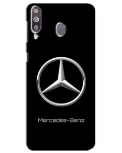 Чехол для Samsung Galaxy M30 (M305) с картинкой «Mercedes Silver Logo»