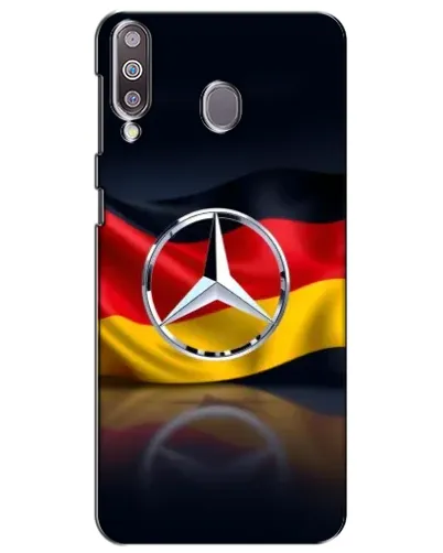 Чехол для Samsung Galaxy M30 (M305) с картинкой «Mercedes — флаг Германии»