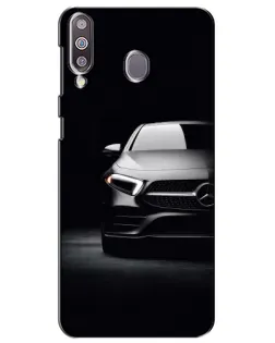 Чехол для Samsung Galaxy M30 (M305) с картинкой «Свет фар Mercedes»
