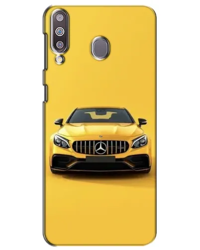 Чехол для Samsung Galaxy M30 (M305) с картинкой «Желтый Mercedes GT»
