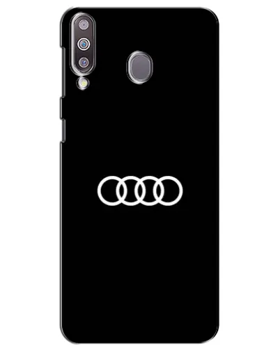Чехол для Samsung Galaxy M30 (M305) с картинкой «Audi White Logo»