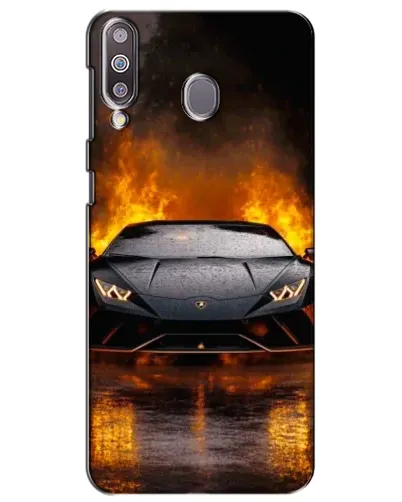 Чехол для Samsung Galaxy M30 (M305) с картинкой «Lamborghini в огне» Чехол для Samsung Galaxy M30 (M305) с картинкой «Lamborghini в огне»