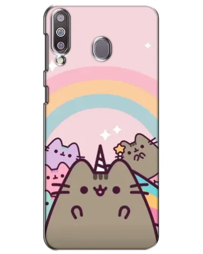 Чехол для Samsung Galaxy M30 (M305) с картинкой «Единорог Pusheen»
