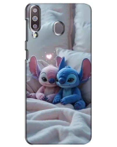Чехол для Samsung Galaxy M30 (M305) с картинкой «Плюшевые Стич Ангел» Чехол для Samsung Galaxy M30 (M305) с картинкой «Плюшевые Стич Ангел»