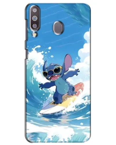 Чехол для Samsung Galaxy M30 (M305) с картинкой «Стич на волне» Чехол для Samsung Galaxy M30 (M305) с картинкой «Стич на волне»
