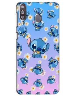 Чехол для Samsung Galaxy M30 (M305) с картинкой «Паттерн со Стичем»