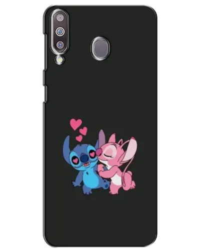 Чехол для Samsung Galaxy M30 (M305) с картинкой «Анжел целует Стича» Чехол для Samsung Galaxy M30 (M305) с картинкой «Анжел целует Стича»