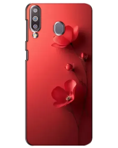 Чехол для Samsung Galaxy M30 (M305) с картинкой «Маковые соцветия»