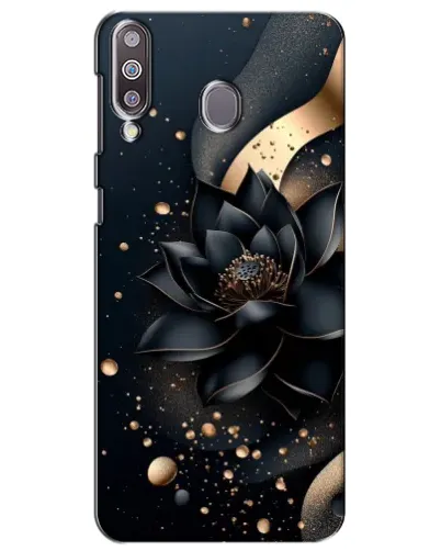 Чехол для Samsung Galaxy M30 (M305) с картинкой «Черный лотос»