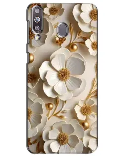 Чехол для Samsung Galaxy M30 (M305) с картинкой «Белие бумажние цвети» Чехол для Samsung Galaxy M30 (M305) с картинкой «Белие бумажние цвети»