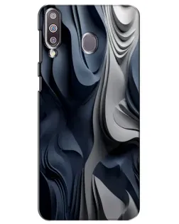 Чохол для Samsung Galaxy M30 (M305) з картинкою «Об'ємні сині складки» Чохол для Samsung Galaxy M30 (M305) з картинкою «Об'ємні сині складки»