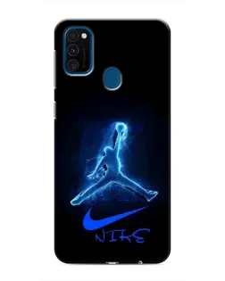 Чехол для Samsung Galaxy M30s (M307) с картинкой «Jordan Neon Blue» Чехол для Samsung Galaxy M30s (M307) с картинкой «Jordan Neon Blue»