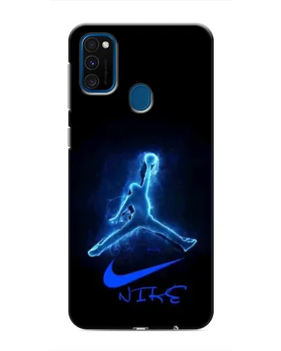 Чехол для Samsung Galaxy M30s (M307) с картинкой «Jordan Neon Blue» Чехол для Samsung Galaxy M30s (M307) с картинкой «Jordan Neon Blue»
