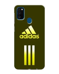 Чехол для Samsung Galaxy M30s (M307) с картинкой «Оливковый градиент Adidas»
