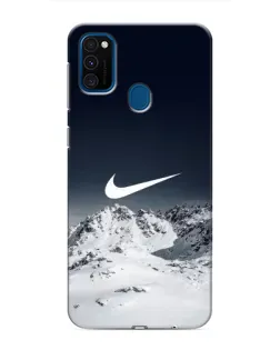 Чехол для Samsung Galaxy M30s (M307) с картинкой «Nike — зимние горы» Чехол для Samsung Galaxy M30s (M307) с картинкой «Nike — зимние горы»