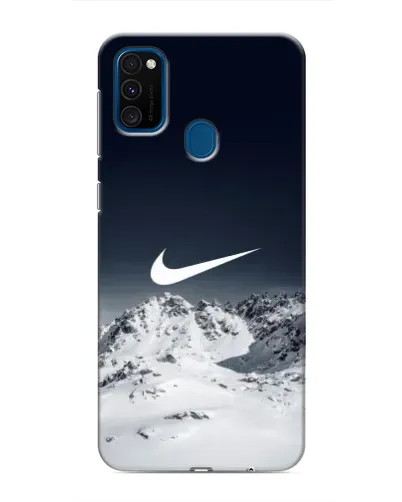 Чехол для Samsung Galaxy M30s (M307) с картинкой «Nike — зимние горы»