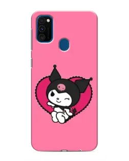 Чехол для Samsung Galaxy M30s (M307) с картинкой «Kuromi — любовь в сердце»