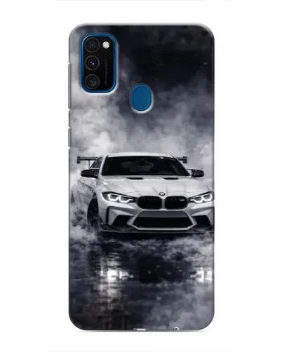 Чехол для Samsung Galaxy M30s (M307) с картинкой «BMW сквозь туман» Чехол для Samsung Galaxy M30s (M307) с картинкой «BMW сквозь туман»
