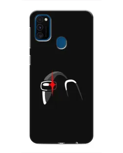 Чехол для Samsung Galaxy M30s (M307) с картинкой «Among Us шлем»