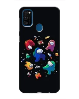 Чехол для Samsung Galaxy M30s (M307) с картинкой «Among Us космос»