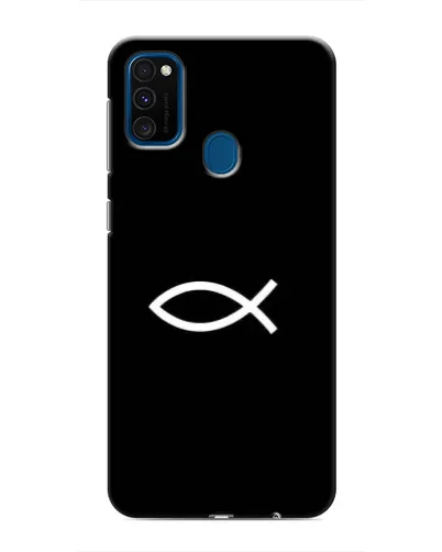 Чехол для Samsung Galaxy M30s (M307) с картинкой «Символ рыбы Jesus» Чехол для Samsung Galaxy M30s (M307) с картинкой «Символ рыбы Jesus»