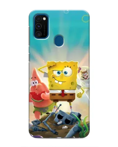 Чехол для Samsung Galaxy M30s (M307) с картинкой «Спанч Боб победитель» Чехол для Samsung Galaxy M30s (M307) с картинкой «Спанч Боб победитель»