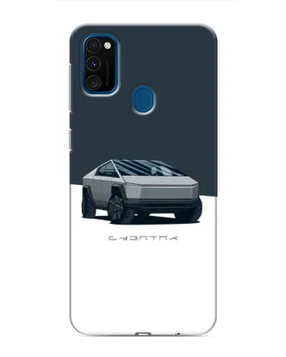 Чехол для Samsung Galaxy M30s (M307) с картинкой «Серебристый Cybertruck Tesla» Чехол для Samsung Galaxy M30s (M307) с картинкой «Серебристый Cybertruck Tesla»