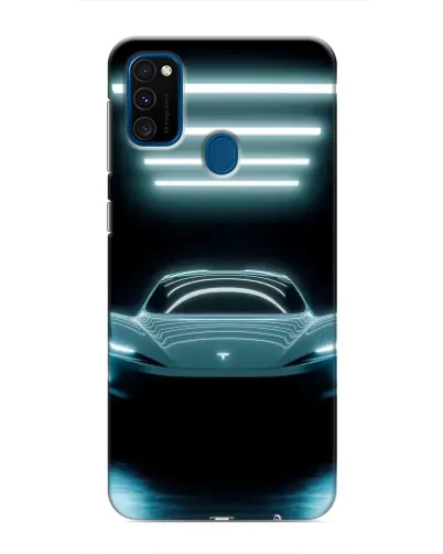 Чехол для Samsung Galaxy M30s (M307) с картинкой «Tesla в неоне» Чехол для Samsung Galaxy M30s (M307) с картинкой «Tesla в неоне»