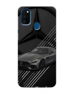 Чехол для Samsung Galaxy M30s (M307) с картинкой «Mercedes AMG — графика»