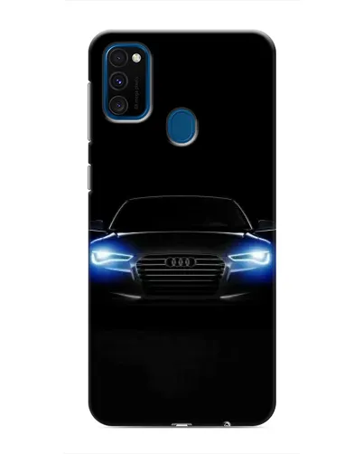 Чехол для Samsung Galaxy M30s (M307) с картинкой «Audi в неоне»