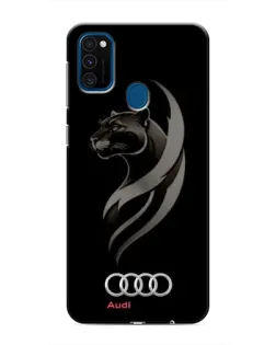 Чехол для Samsung Galaxy M30s (M307) с картинкой «Графика — пантера и Audi» Чехол для Samsung Galaxy M30s (M307) с картинкой «Графика — пантера и Audi»