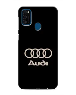 Чехол для Samsung Galaxy M30s (M307) с картинкой «Audi — золотой логотип» Чехол для Samsung Galaxy M30s (M307) с картинкой «Audi — золотой логотип»