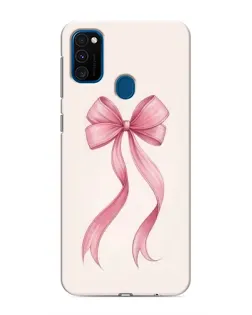 Чехол для Samsung Galaxy M30s (M307) с картинкой «Розовый бант»