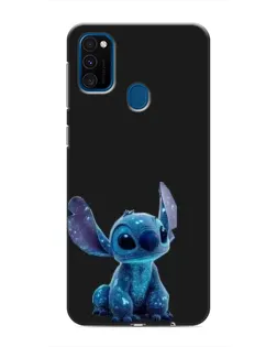 Чехол для Samsung Galaxy M30s (M307) с картинкой «Стич на черном» Чехол для Samsung Galaxy M30s (M307) с картинкой «Стич на черном»
