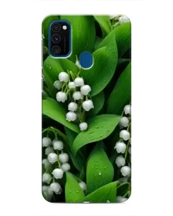 Чехол для Samsung Galaxy M30s (M307) с картинкой «Ландыши в зелени»