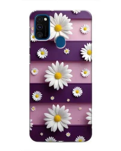 Чехол для Samsung Galaxy M30s (M307) с картинкой «Ромашки на фиолетовом» Чехол для Samsung Galaxy M30s (M307) с картинкой «Ромашки на фиолетовом»
