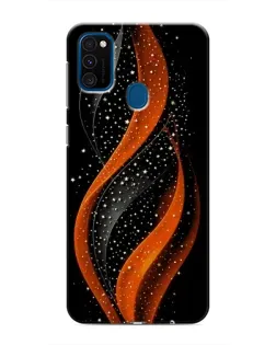 Чехол для Samsung Galaxy M30s (M307) с картинкой «Огненная звездная волна»