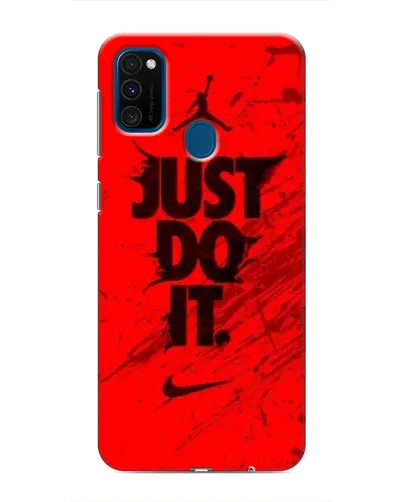 Чехол для Samsung Galaxy M31 с картинкой «Nike Just Do It»