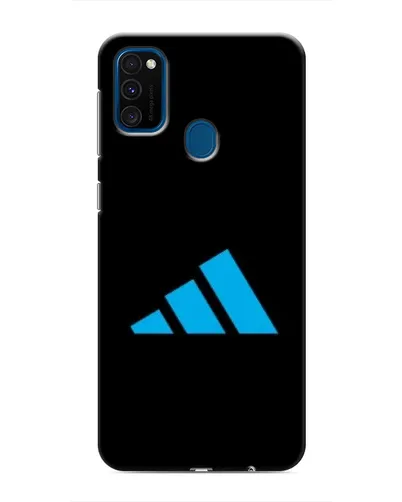 Чехол для Samsung Galaxy M31 с картинкой «Adidas Cyan Logo»