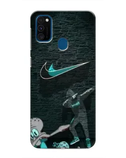 Чохол для Samsung Galaxy M31 з картинкою «Спортивний арт Nike»