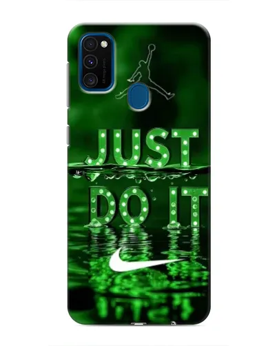 Чехол для Samsung Galaxy M31 с картинкой «Зеленый неоновый Nike» Чехол для Samsung Galaxy M31 с картинкой «Зеленый неоновый Nike»