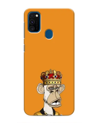 Чехол для Samsung Galaxy M31 с картинкой «Золотая обезьяна Bored Ape»