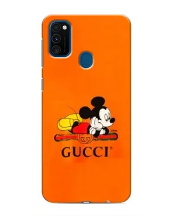 Чохол для Samsung Galaxy M31 з картинкою «Міккі Маус Gucci — помаранч» Чохол для Samsung Galaxy M31 з картинкою «Міккі Маус Gucci — помаранч»
