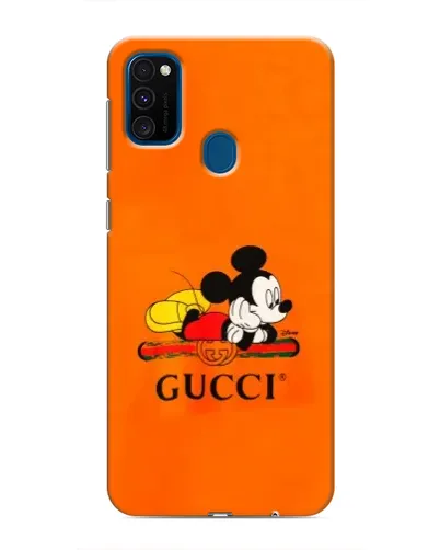 Чохол для Samsung Galaxy M31 з картинкою «Міккі Маус Gucci — помаранч» Чохол для Samsung Galaxy M31 з картинкою «Міккі Маус Gucci — помаранч»