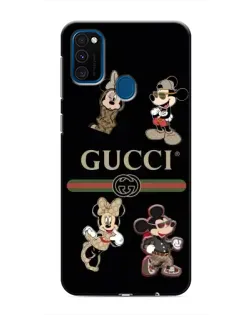 Чохол для Samsung Galaxy M31 з картинкою «Gucci — герої Disney та монограма» Чохол для Samsung Galaxy M31 з картинкою «Gucci — герої Disney та монограма»