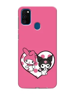 Чехол для Samsung Galaxy M31 с картинкой «Kuromi и My Melody»
