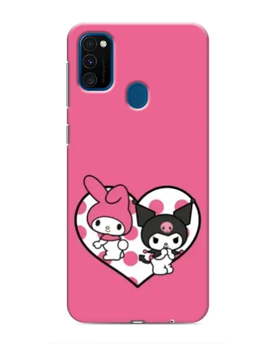 Чехол для Samsung Galaxy M31 с картинкой «Kuromi и My Melody»