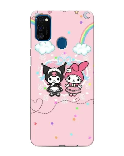 Чехол для Samsung Galaxy M31 с картинкой «My Melody и Kuromi»