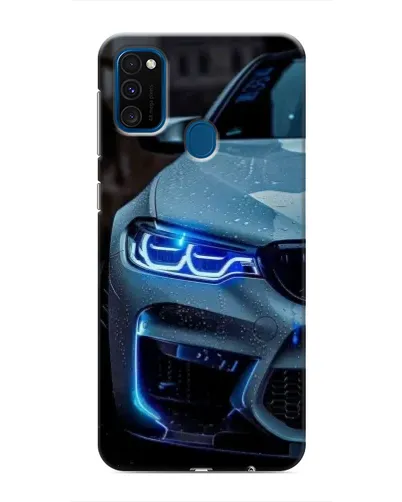Чохол для Samsung Galaxy M31 з картинкою «Погляд BMW з синіми фарами» Чохол для Samsung Galaxy M31 з картинкою «Погляд BMW з синіми фарами»